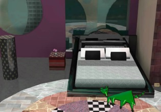 A classy bedroom can be seen in Trianbutane.