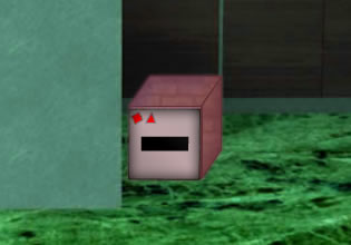 This strange safe is too complicated to open in Nano Safes Escape game.