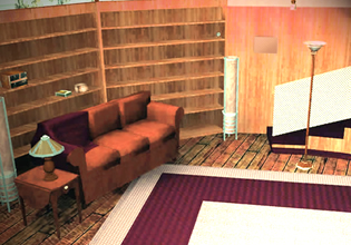 The Vintage room is fulkl of antiquities in Vintage Room Escapr game.