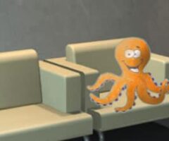 Orange Octopus Escape RE