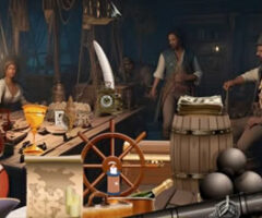 Stranded Pirate Ship