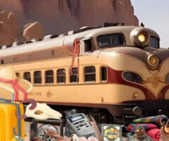 Desert Train Journey