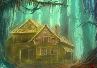 green-forest-house-escape-game