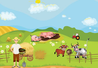 spinach-farm-valentines-day-escape-game In the Spinanch Farm Valentine's Day Escape game, the farmer would rather spend the day in his farm.