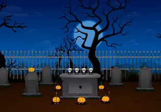 Halloween Graveyard Escape (Toll Free Games) - Escape Fan