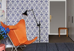 Modern Wallcovering House Escape Escape Fan