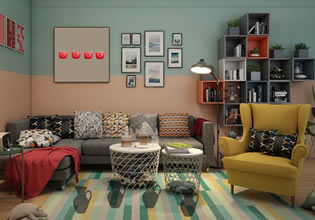 colorful-picturesque-house-escape-game