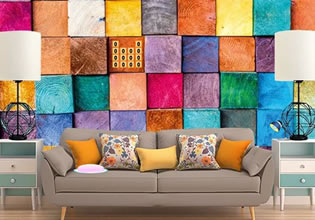 rainbow-wall-house-escape-game