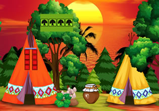 orange-beach-hut-man-escape-game
