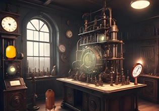 Steampunk Lab Escape - Escape Fan