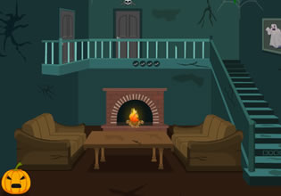 Scary Halloween House Escape 2